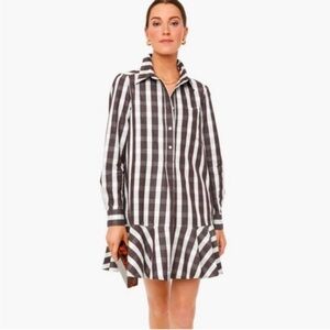 Tuckernuck Callahan Shirt Dress in Expresso Check